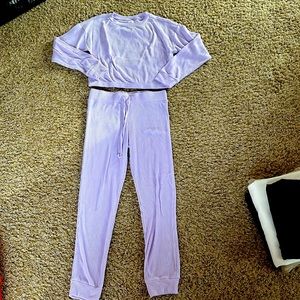 Lavender 2 piece lounge set size L 11-13